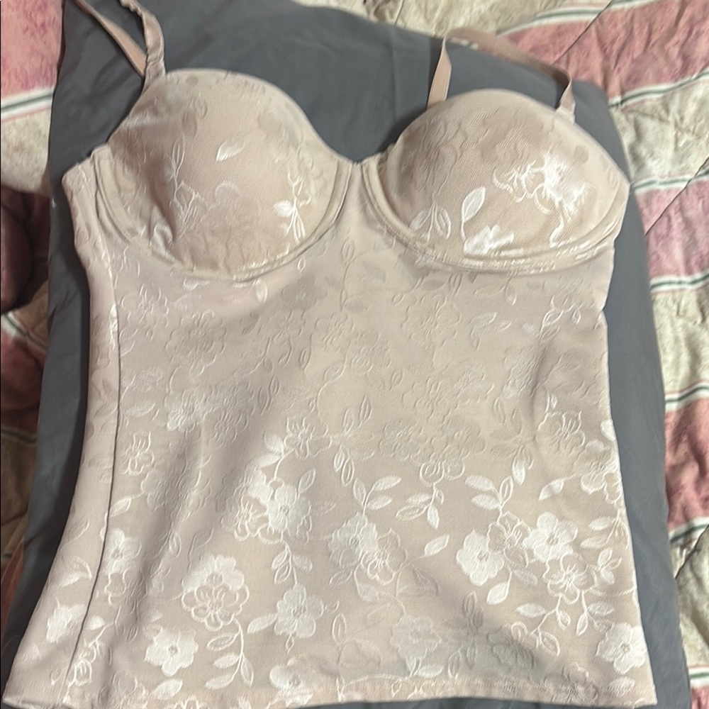 Bali sharewear Floral Lace Bustier Top